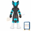 Gray & Blue Husky Mascot Costume
