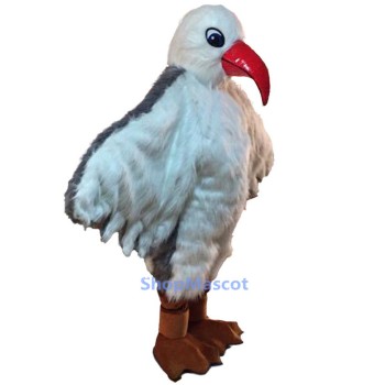 Red Mouth Seagull Mascot Costume