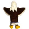 Brown Eagle Long Wool Mascot Costume