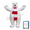 Polar Bear Mascot Costume