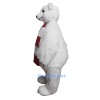 Polar Bear Mascot Costume