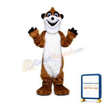 Happy Skunk Mascot Costume Free Shipping