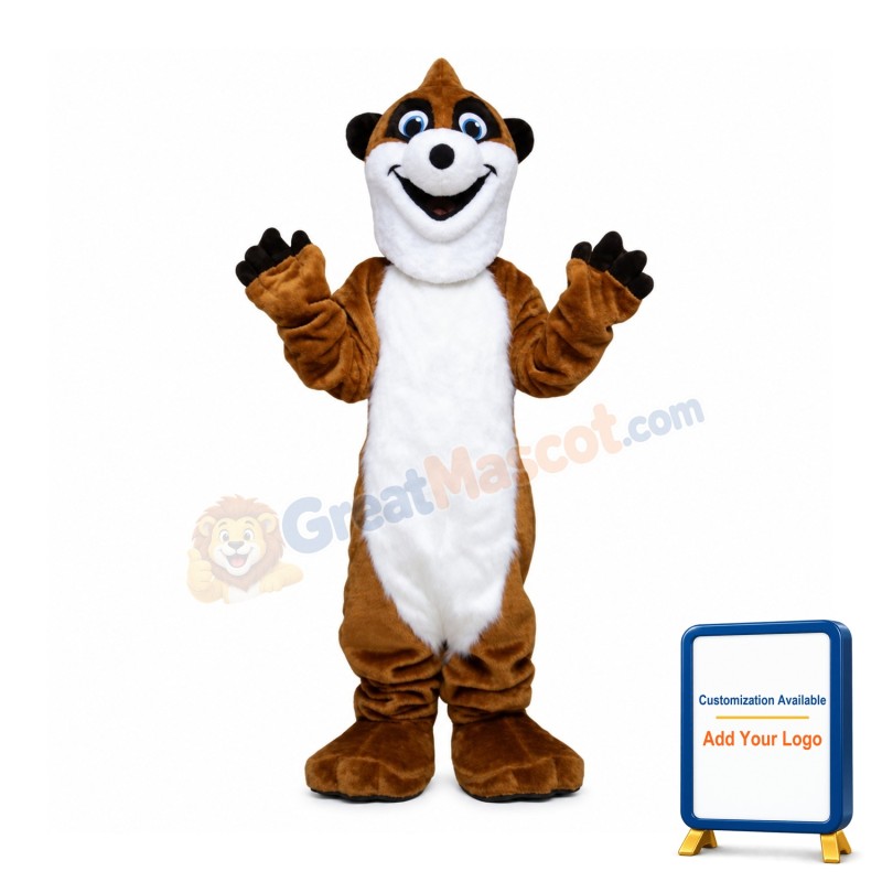 Happy Skunk Mascot Costume Free Shipping