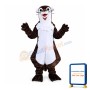 Cute Otter Mascot Costume