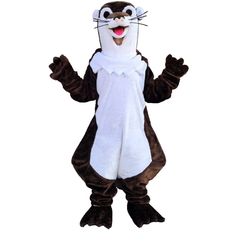 Cute Otter Mascot Costume