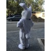 White Easter Bunny Mascot Costume