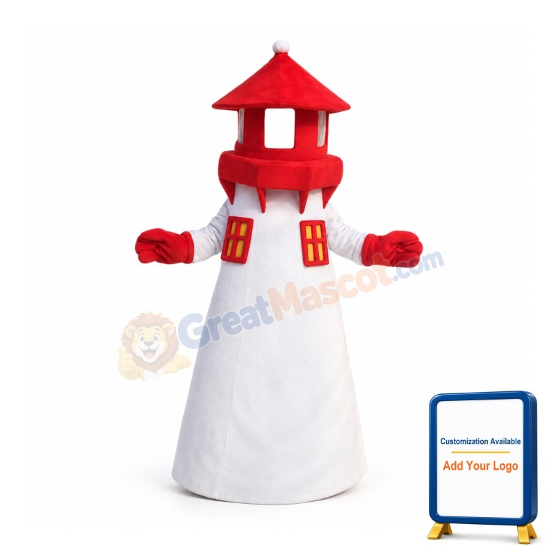 Lighthouse Mascot Costume