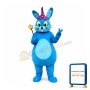Blue Bunny Rabbit Mascot Costume