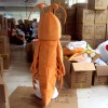 Orange Lobster Mascot Costume