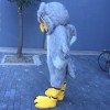Gray Long-Haired Owl Mascot Costume