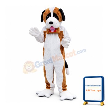 St. Bernard Dog Doctor Dog Mascot Costume