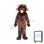 Brown Buffalo Mascot Costume