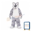 Deluxe Huskey Mascot Costume