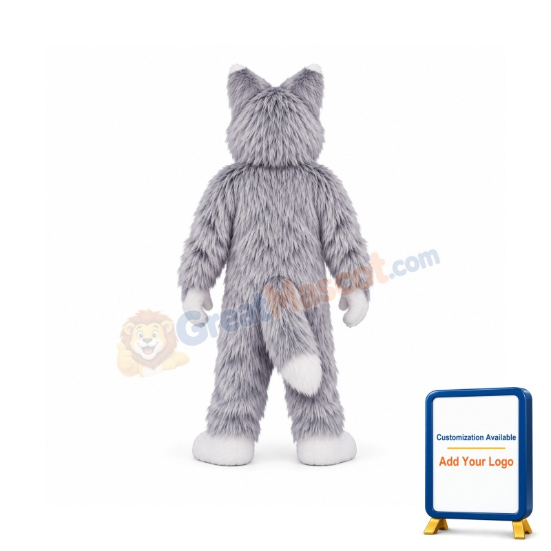Deluxe Huskey Mascot Costume