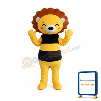 Bee Bear Mascot Costume