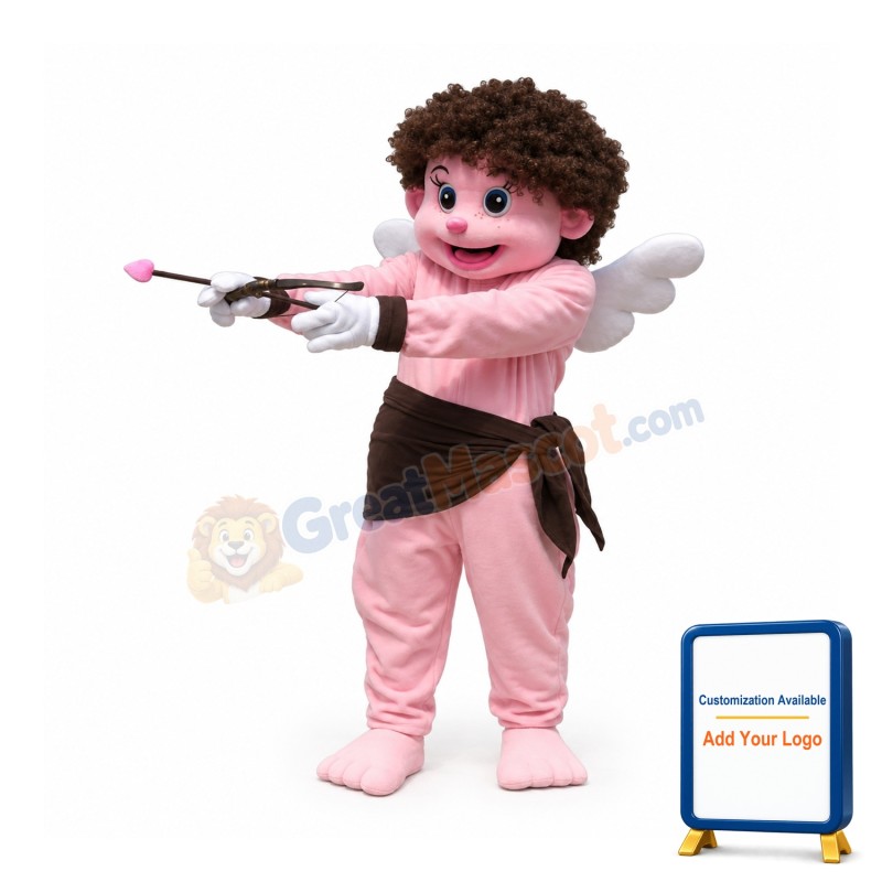 Angel Cupid Mascot Costume