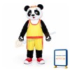 Yellow T shirt Panda Mascot Costume