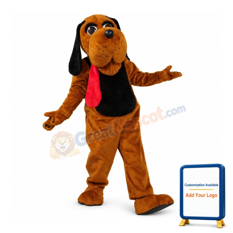 Hound Dog Mascot Costume