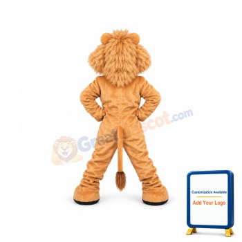 Lionel Lion Mascot Costume