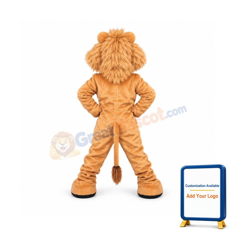 Lionel Lion Mascot Costume