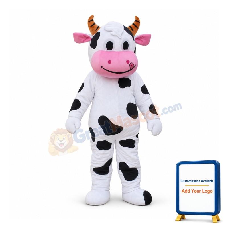 Professional Farm Cow Mascot Costumes