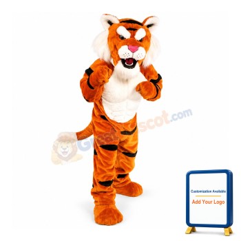 Power Tiger Mascot Costume