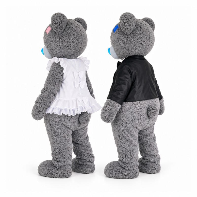 New Teddy Bear Mascot Costume Halloween Cosplay