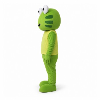 Green Frog Mascot Costume