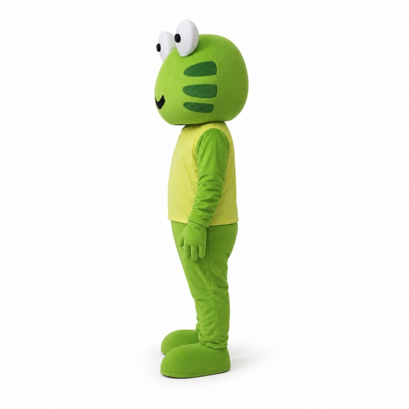Green Frog Mascot Costume