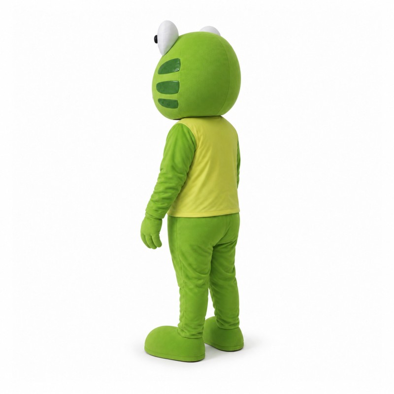Green Frog Mascot Costume