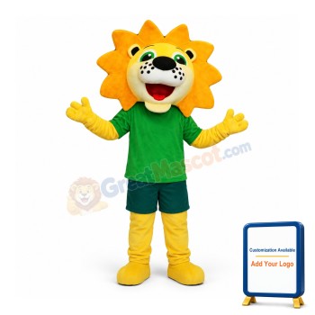 Sunshine Flower Lion Mascot Costume