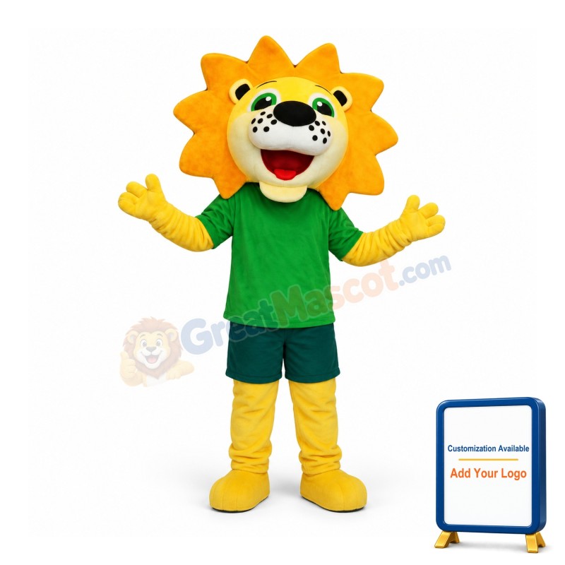 Sunshine Flower Lion Mascot Costume