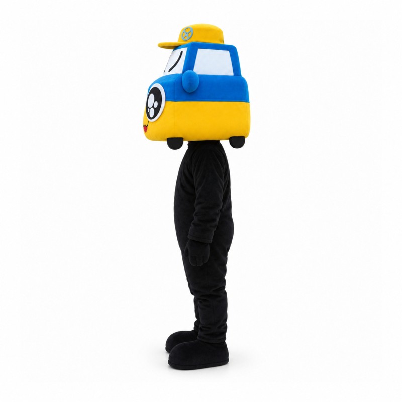 Taxi Car Mascot Costume