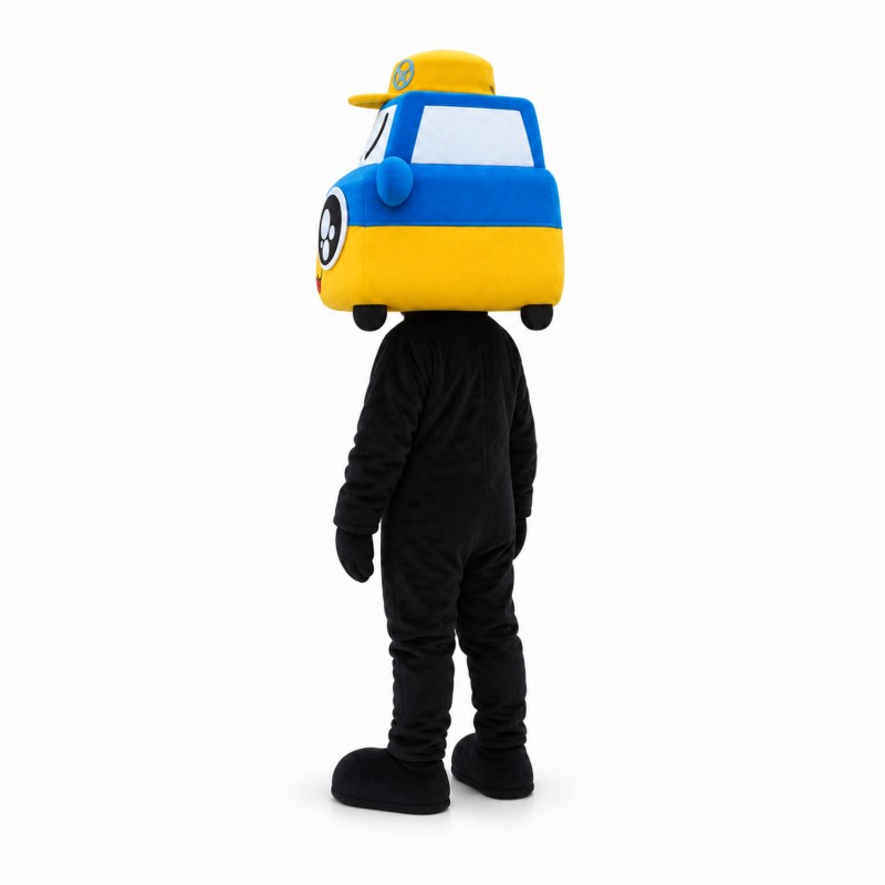 Taxi Car Mascot Costume