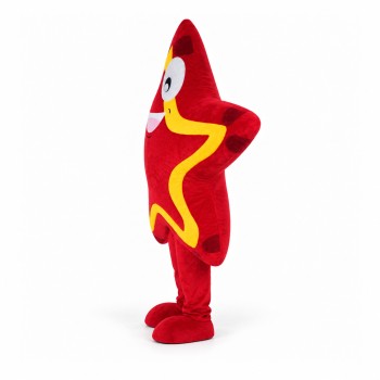 Red Star Mascot Costume