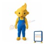 Long Hair Boy Mascot Costumes Cosplay