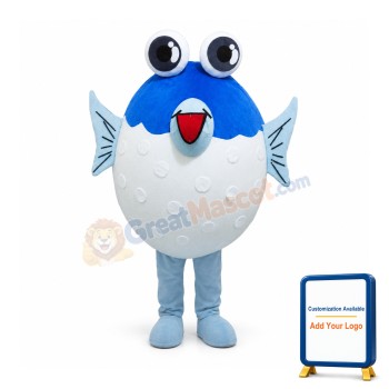 Puffer Fish Mascot Costumes