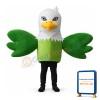 Green Eagle Mascot Costumes