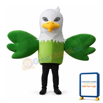 Green Eagle Mascot Costumes