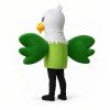 Green Eagle Mascot Costumes