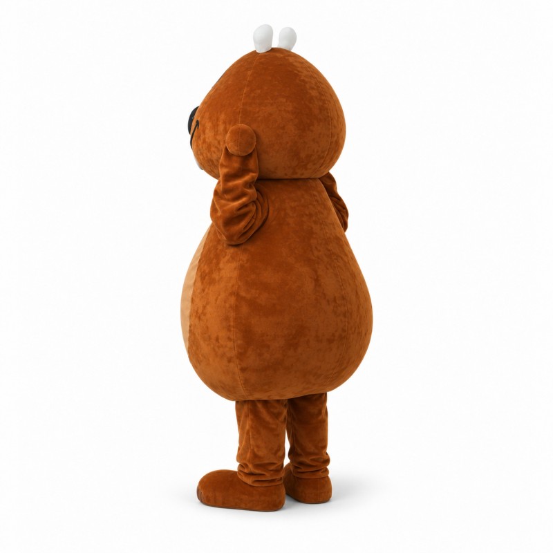 Brown Beaver Mascot Costumes