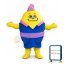 Yellow Monster Mascot Costumes Free Shipping