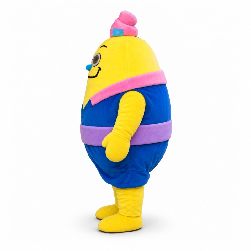 Yellow Monster Mascot Costumes Free Shipping
