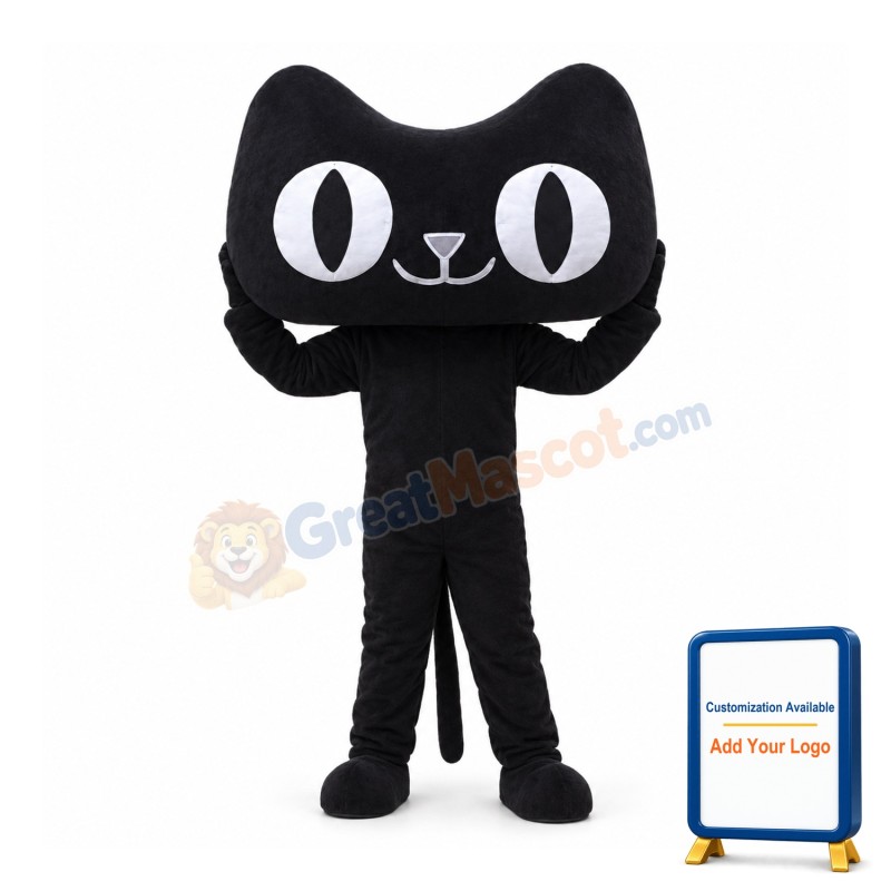 Black Cat Mascot Costumes
