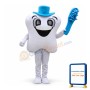 Teeth and Toothbrushes Mascot Costumes