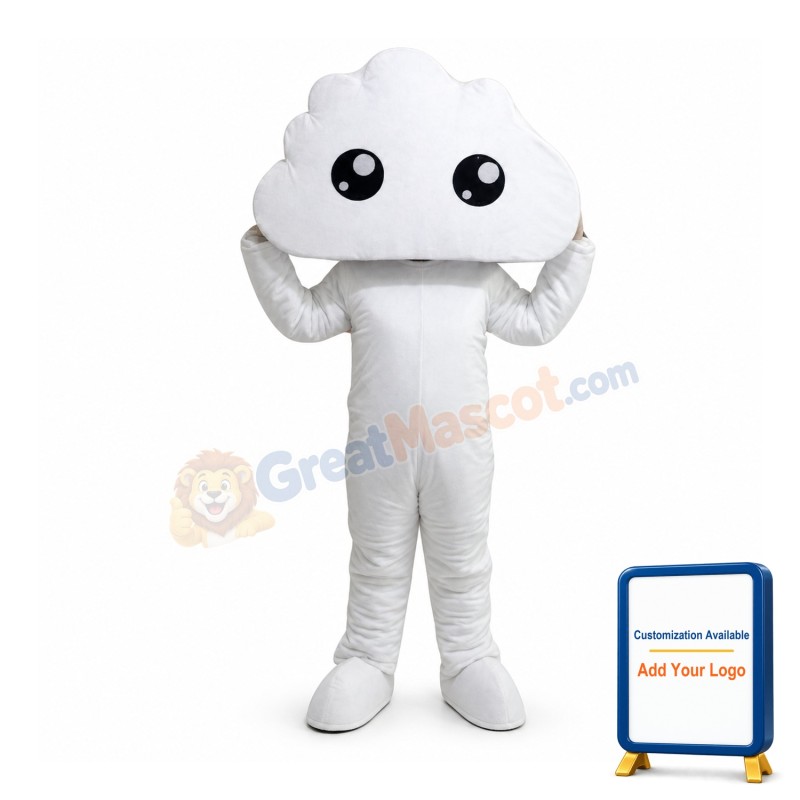 White Cloud Mascot Costumes