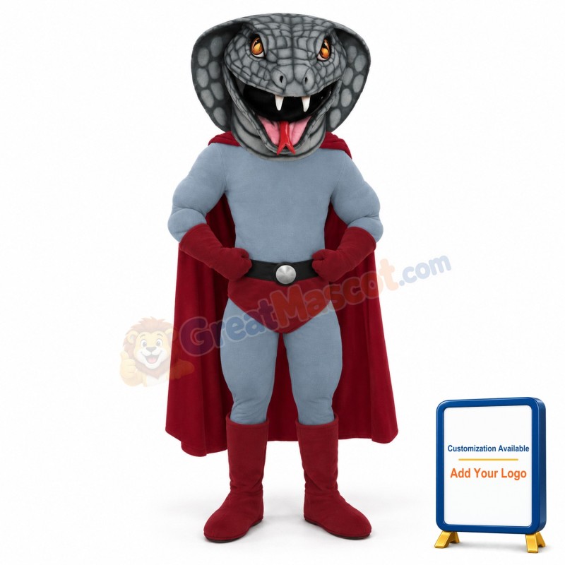 Cobra Snake Mascot Costume Halloween Christmas Costume