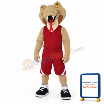 Cee-Cee The Cobra Snake Mascot Costume