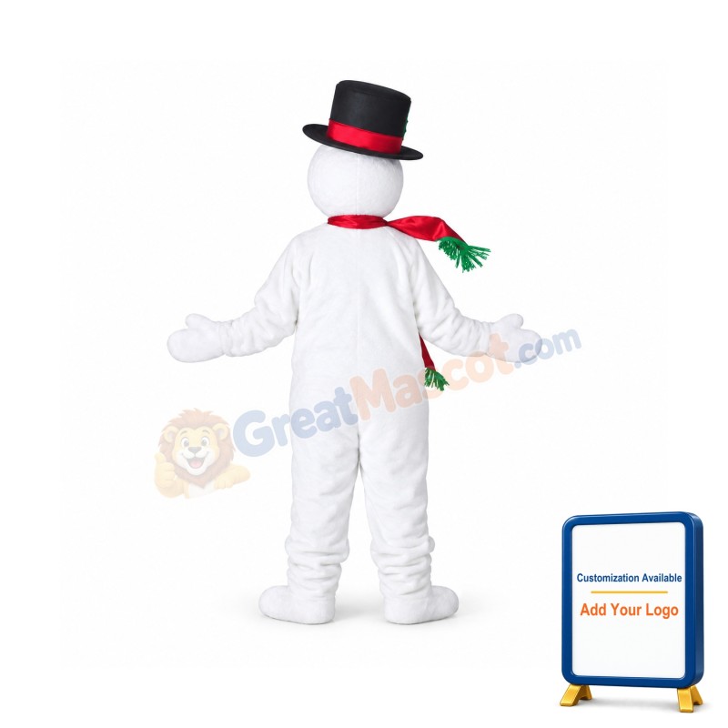New Snowman Mascot Costume