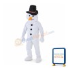 Cartoon Snowman Mascot Costume